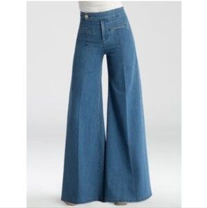 Vintage Guess By Marciano Denim Palazzo Pants